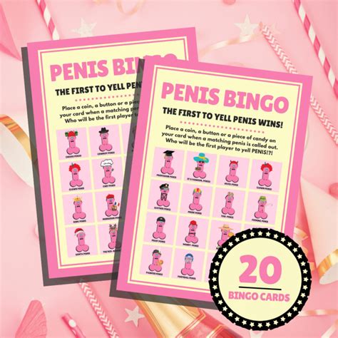 penis bingo|The Big Penis Bingo Bundle